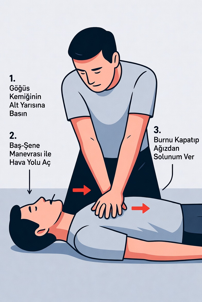 Kalp Masajı ve Suni Solunum (CPR) Nasıl Yapılır?